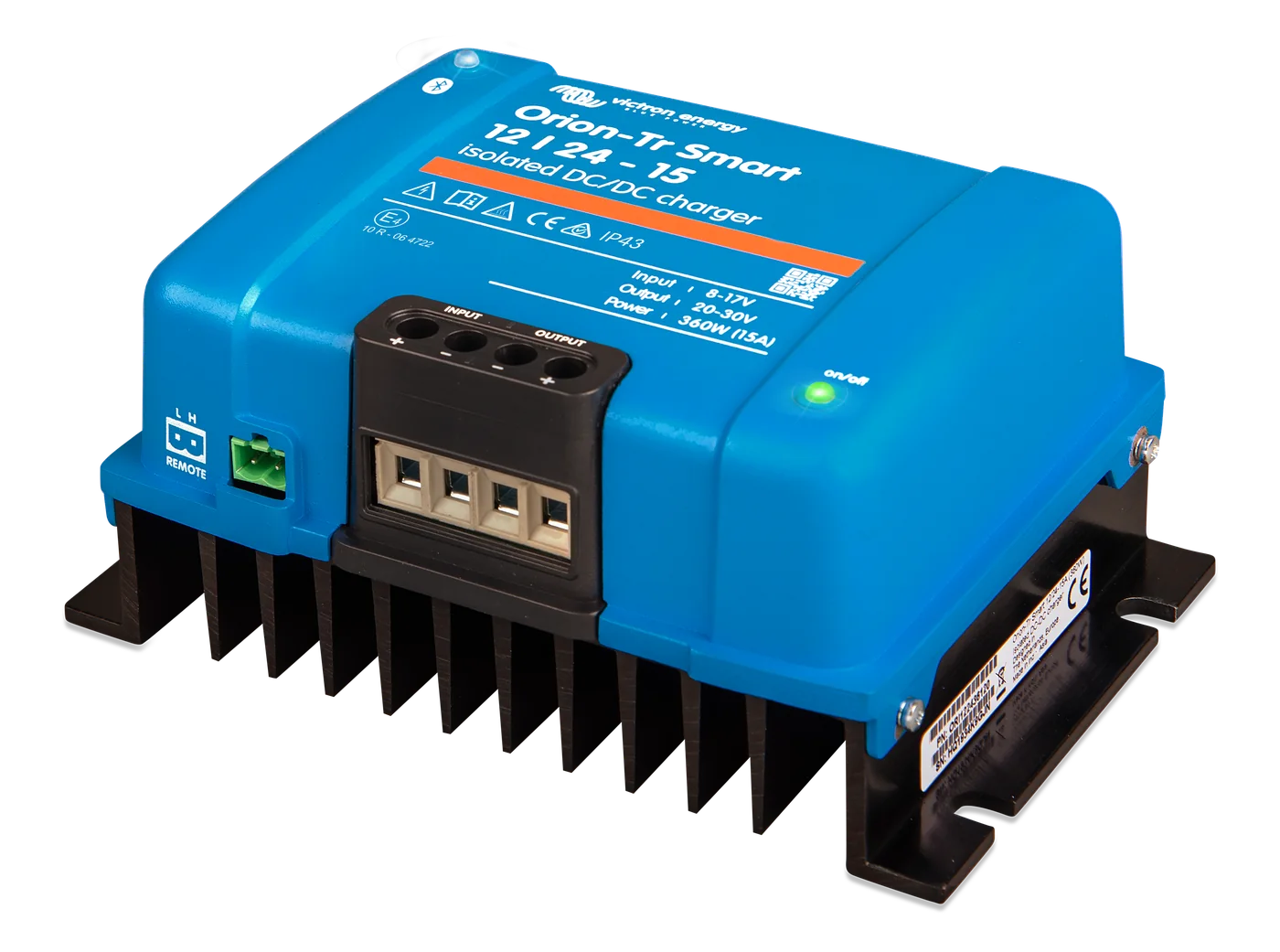 DC‑DC зарядное устройство Victron Orion‑Tr Smart 12/24‑15A, вид спереди