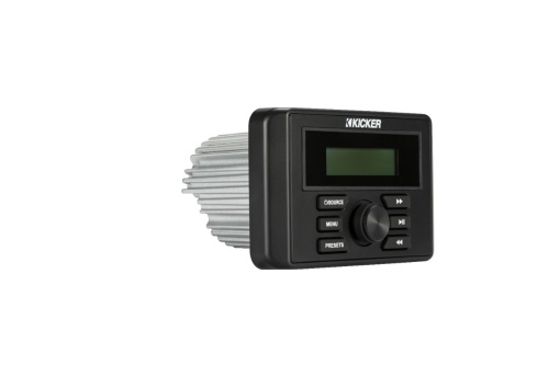 Kicker KMC3 Морской медиацентр в формате прибора, квадратный, KA46KMC3