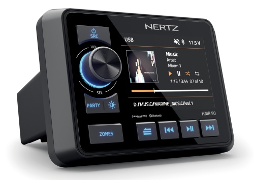  HERTZ HMR 50 - Цифровой медиа ресивер (магнитола) - DIGITAL MEDIA RECEIVER