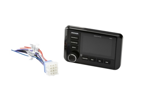 Kicker KMC4 Морской медиацентр 4 канальный, квадратный, KA46KMC4 фото 3