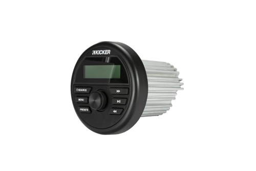Kicker KMC2 Морской медиацентр в формате прибора, круглый, KA46KMC2